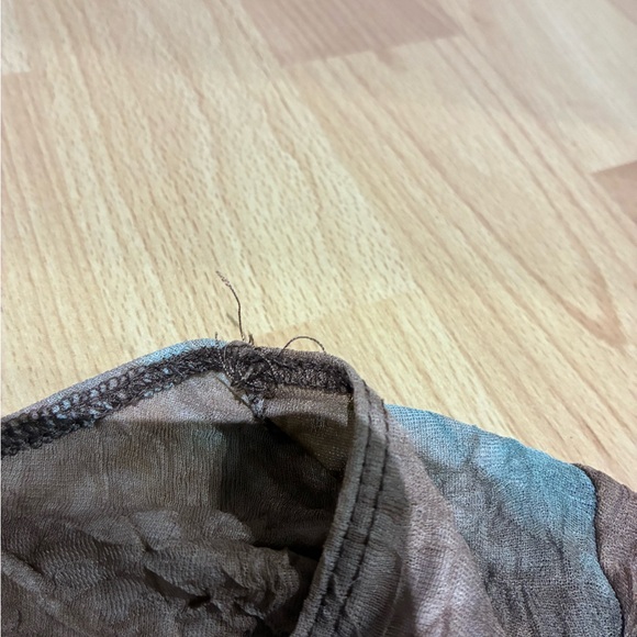 Trixxi S Semi-Sheer Beaded Bohemian Bell Sleeve Top - Picture 6 of 6